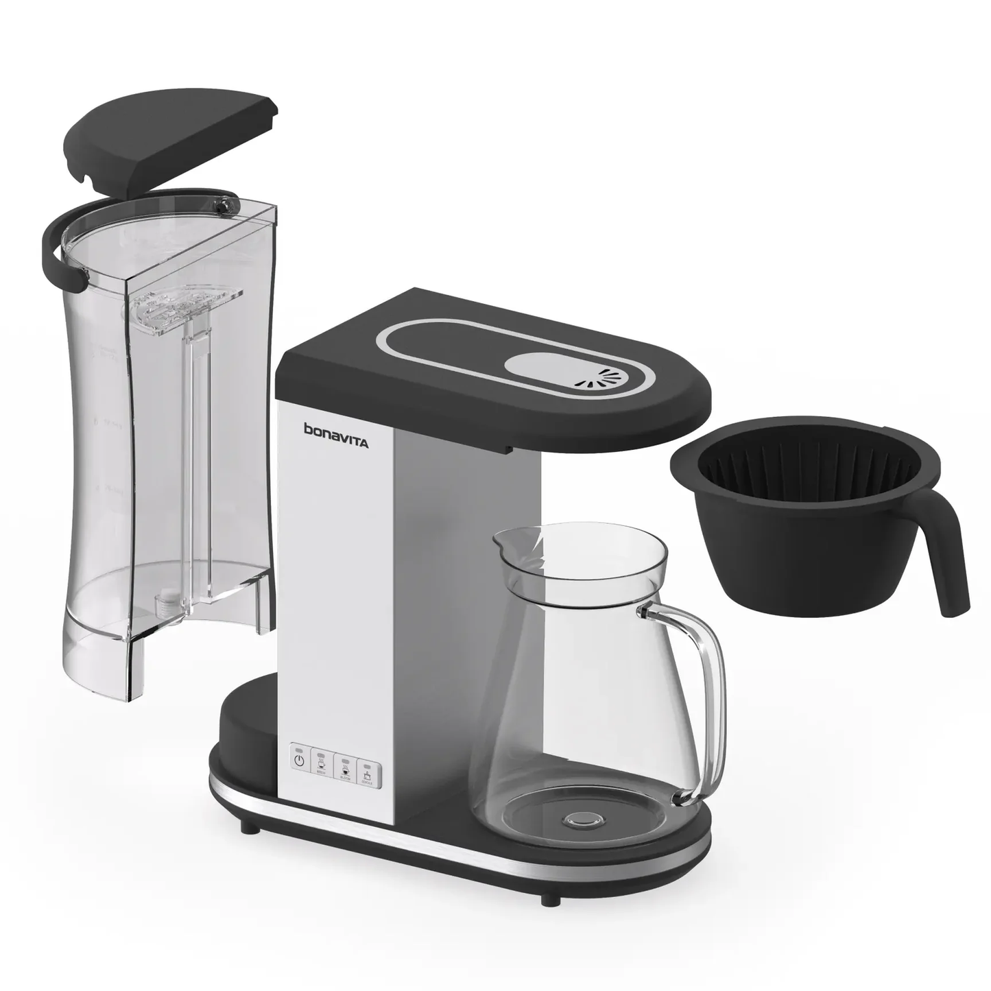 Bonavita Enthusiast 8-Cup Drip Coffee Brewer with Glass Carafe